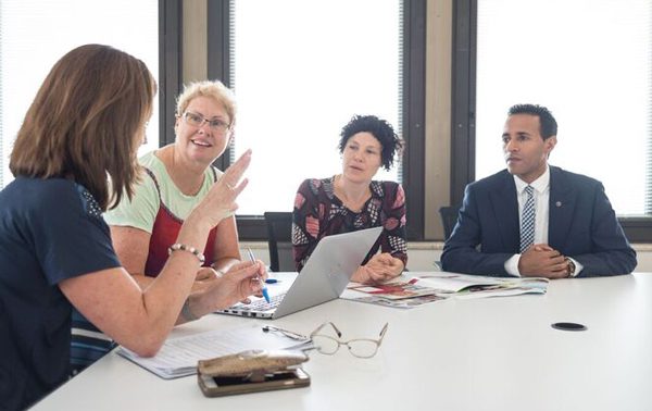 Meeting with consumers