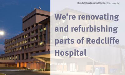 Redcliffe Hospital renovation and refurbishment