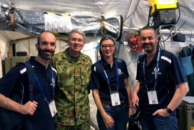 RBWH Doctors visit Talisman Sabre military exercise