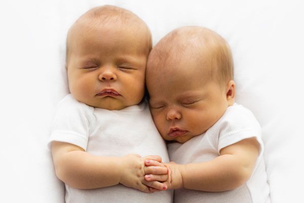 Image of twins Image of Belinda Anderson and Ruby Raine
