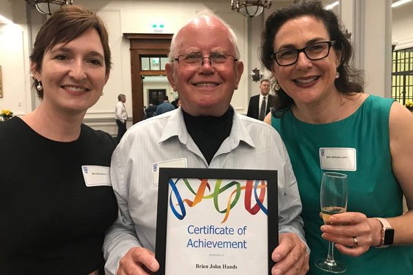 RBWH cancer patient thanks RBWH Speech Pathology Team