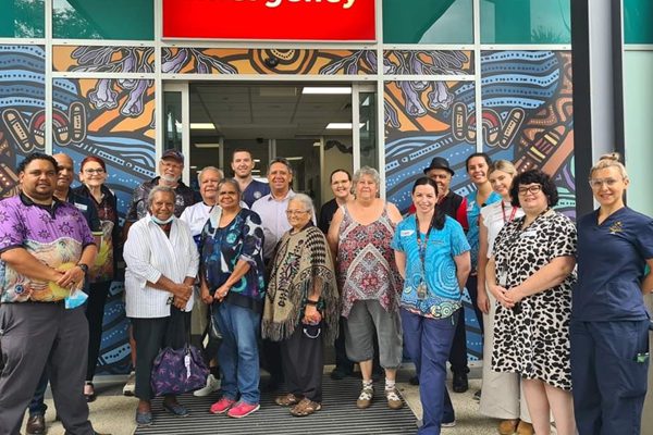 Metro North Health Emergency Department staff, Aboriginal and Torres Strait Islander Elders and community members.