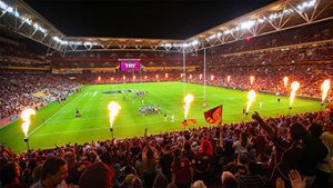 Photo of Suncorp Stadium with crowd