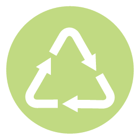 Green Metro North waste icon Green Metro North waste icon