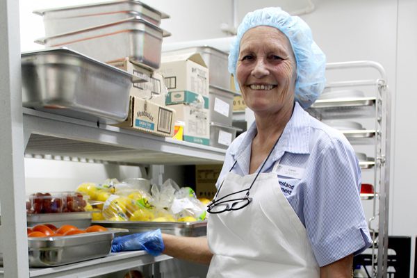 Taking pride in the way you prepare and present your food is a clear passion for Carol Wright.