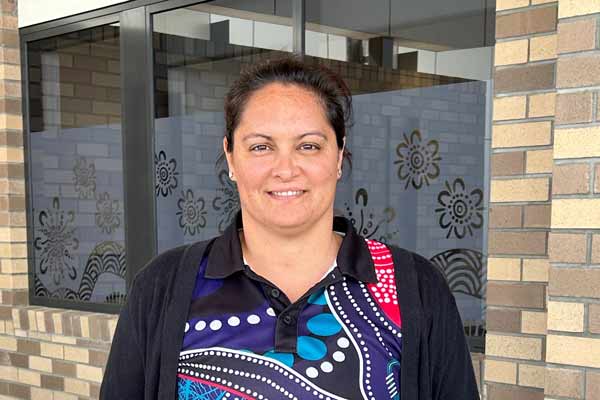 Caboolture Hospital Aboriginal Senior Health Worker Hayley Renouf.