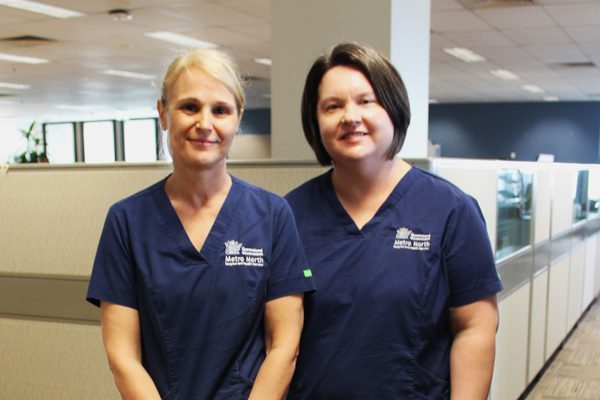Samantha Wacker and Heidi Virtanen