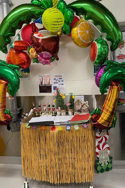 STARS Xmas Decorating competition highly commended Patient Support Services