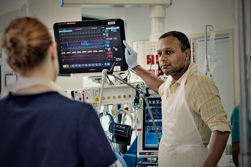 Dr Mahesh Ramanan is investigating whether alternative fluids provide better outcomes for DKA patients.