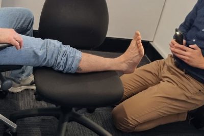 The new MyFootCare app is helping patients with better self-care of their diabetic foot ulcers at home.
