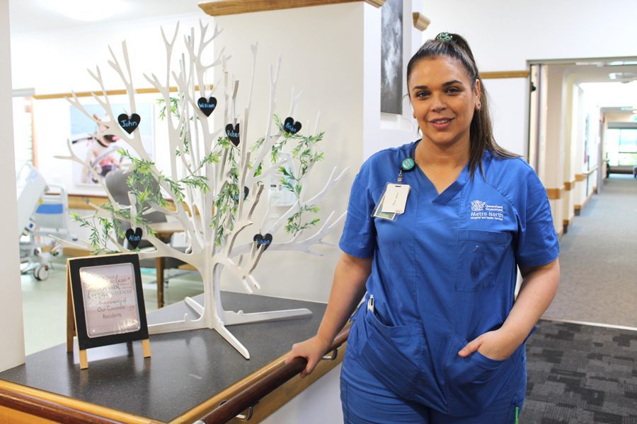 Jacinta is loving her new role supporting the residents at Cooinda House.