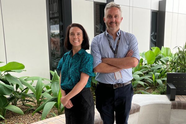 CKW's Pharmacy Team Leader Nicola Farrell and Pharmacy Director Tim Dunn