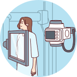 easy-xray Person being xrayed