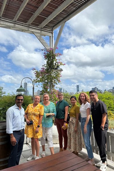 Dr Uday Kolur (Consultant), Kim Leary (Social Worker), Elizabeth White (Advanced Carer - Peer Worker), Kylie Hall (Nurse Unit Manager), Dr Calyn Tang (Registrar), Charlotte Beeson (Clinical Nurse), Khiem Lieu (Clinical Nurse)