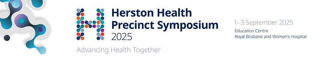 Herston Healthcare Symposium 2025 banner Herston Healthcare Symposium 2025 banner