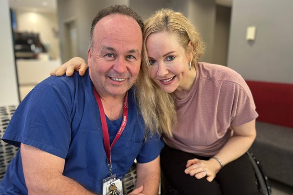 Professor John Fraser AO and Lisa Cox OAM
