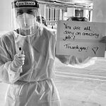 Local community thanks our healthcare workers