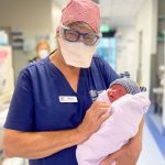 Hats off to midwife Bernie for 50 years at RBWH