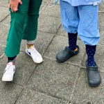 Brightening RBWH with Crazy socks 4 Docs