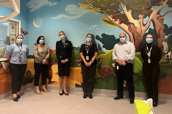 New artwork in ED Medical Imaging Department