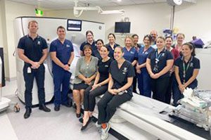 Medical Imaging Department team at TPCH