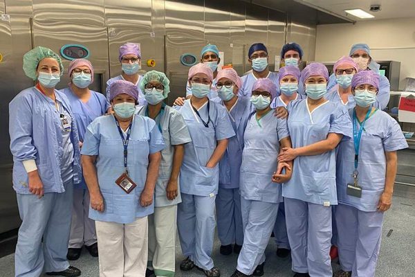Central Sterilising Department team