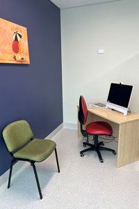 Telehealth room available for patients at Caboolture Hospital
