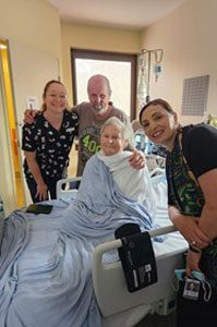 Liz Pardede, Russell Noble, Faye Noble, Tami Photinos at TPCH
