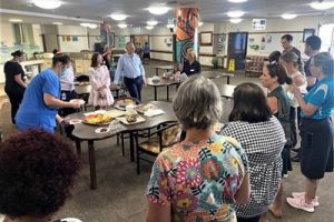 Afternoon tea at Brighton Health Campus