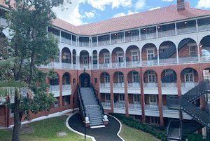 Renovated Lady Lamington building