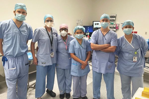 STARS Accelerated Arthroplasty theatre team