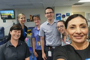 Visit to Cancer Care Services at TPCH