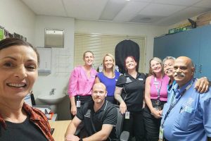 Visit to Patient Support Services at TPCH