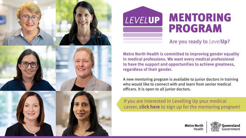 Level Up Mentoring Program shareable