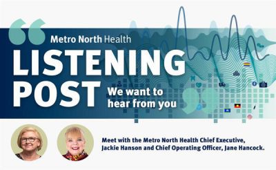 Metro North Health Listening Post generic shareable