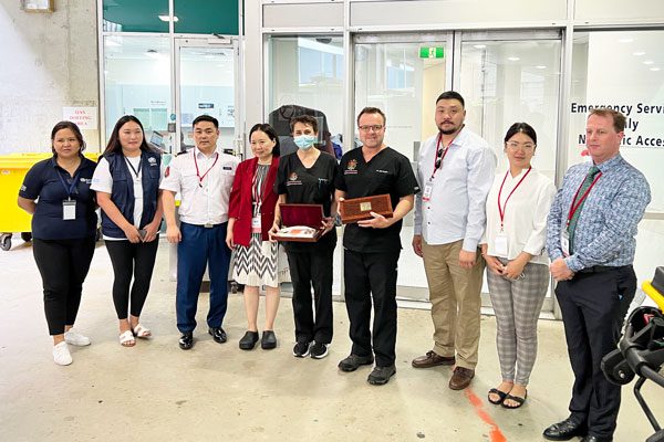 The Mongolian delegates enjoyed their visit to RBWH