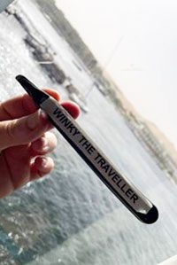 Winky the staple remover in Egypt
