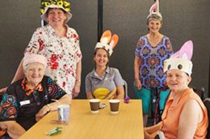 Brighton Wellness Hub easter hat morning tea