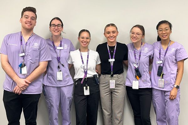Pharmacy interns at RBWH