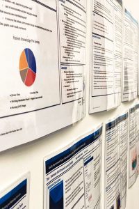 Redcliffe Hospital quality improvement poster competition display