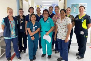 Emergency Department nursing team at TPCH