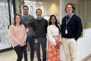 Staff on Caboolture Satellite Hospital tour