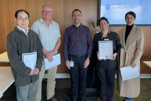 Health Center Staff length of service celebrations