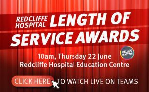Redcliffe Hospital Length of Service Awards 2023 graphic
