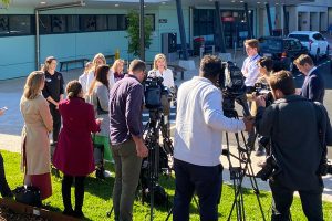 Queensland Premier, Health Minister and Attorney-General opening Redcliffe Hospital new paediatric emergency department