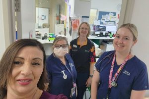 Staff from Paediatric Outpatients at TPCH