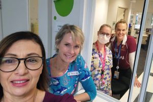 Staff from Paediatric Triage at TPCH