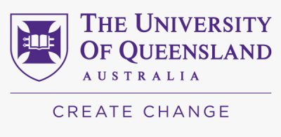 The University of Queensland Australia Create Change logo