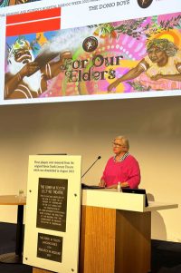 Jackie Hanson, Chief Executive of Metro North Health at NAIDOC Week event at RBWH