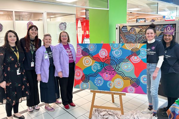 Health equity artwork at RBWH